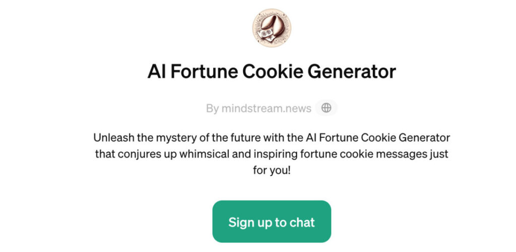 fortune cookie generator