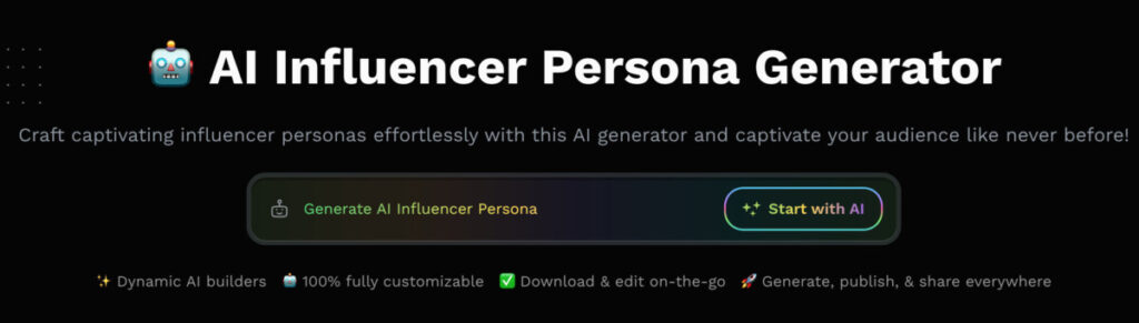 ai influencer generator