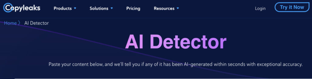 how do ai detectors work