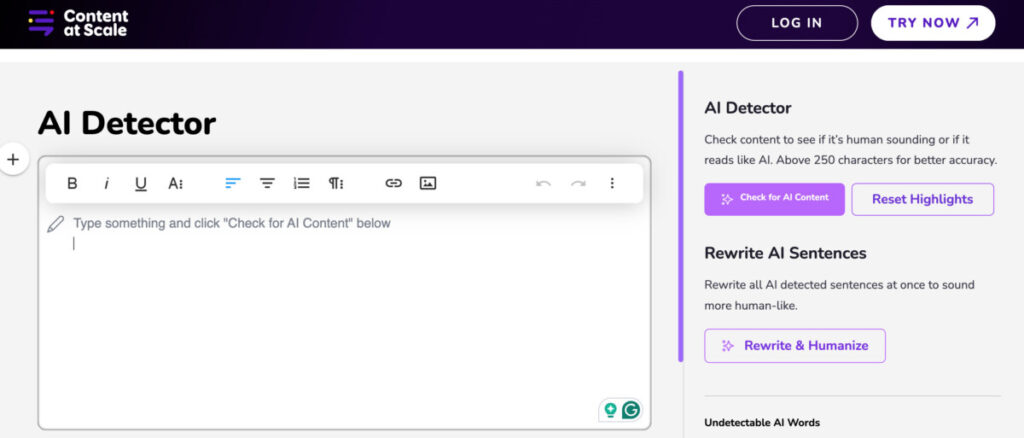 content at scale ai detector