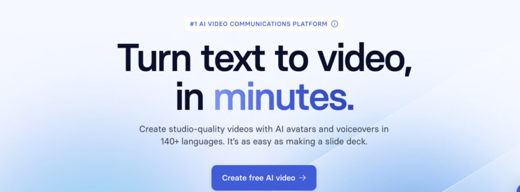 best ai text to video generator