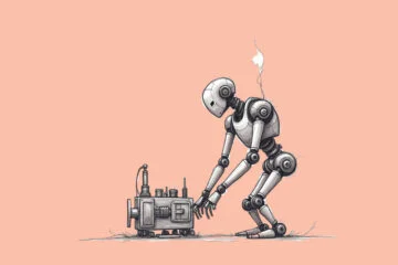 A robot conducting a Performance Check