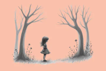 An image of a girl in a forest (Google Tests New Image Generator with an Image Prompting Feature)