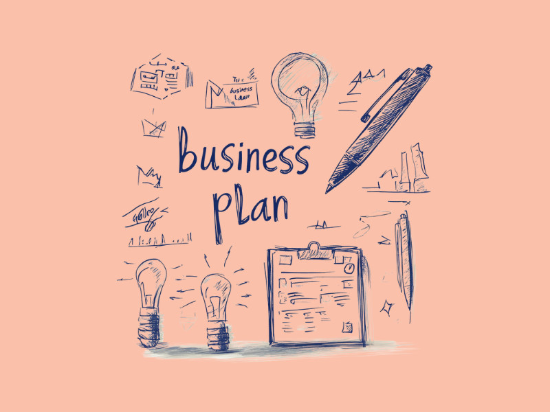 A sketch of a business plan (Best AI for Business Plan)