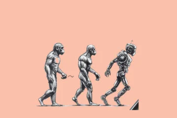 The evolution of AI from Apes to robots