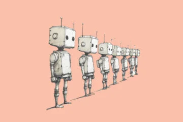 A lineup of robots (OpenAI Plans to Build Robots for Real-World Applications)