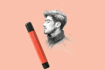 A sketch of a man and an eraser (5 Problems Magic Eraser Solves for Content Creators and Marketers)