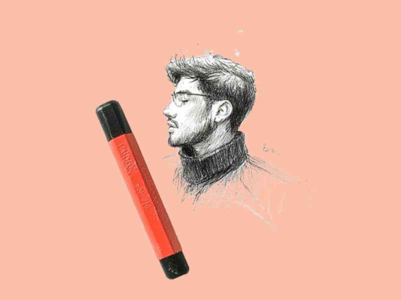 A sketch of a man and an eraser (5 Problems Magic Eraser Solves for Content Creators and Marketers)