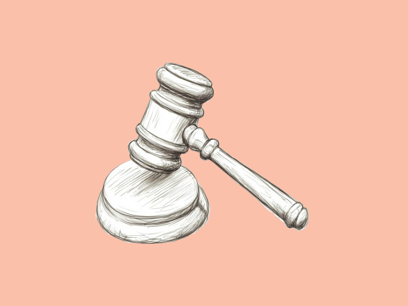 A legal gavel (LinkedIn Faces Lawsuit for Training AI Models With User Data Without Consent)