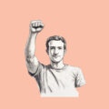 An image of Mark Zuckerberg with a fist in the air (Meta’s AI Ambitions Stand Firm Despite DeepSeek’s Breakthrough)