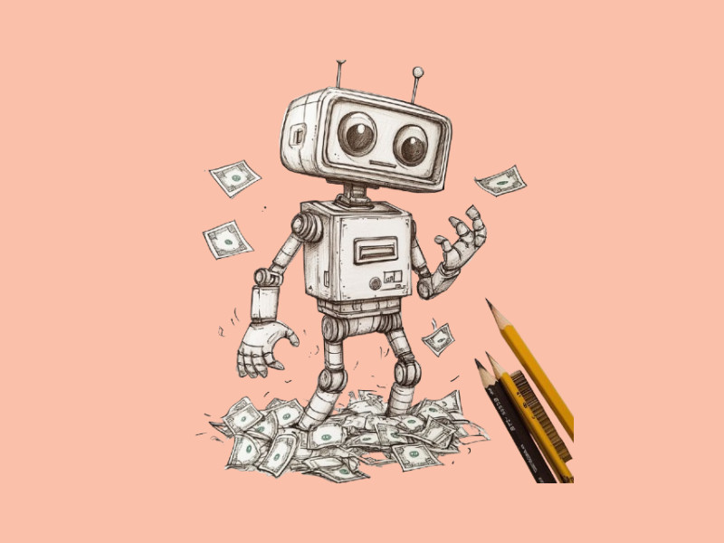 A robot in money. (Mercor Hits $2 Billion Valuation)