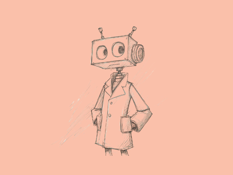 A robot in a lab coat (In Two Days, AI Solves Mystery That Took Scientists Years)