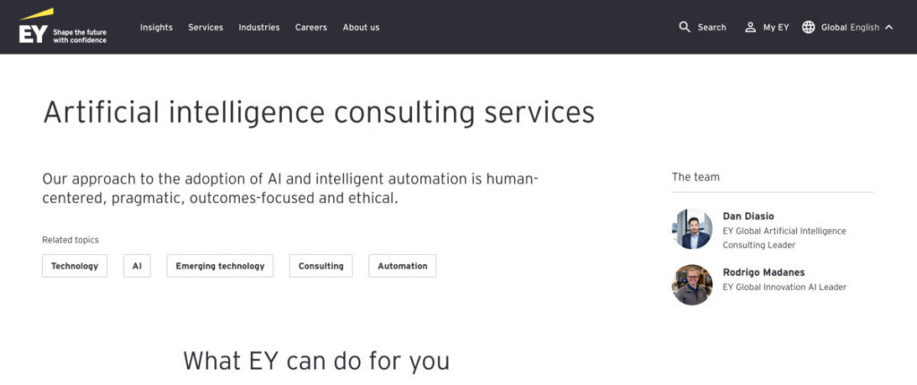 best AI consultancy firms 