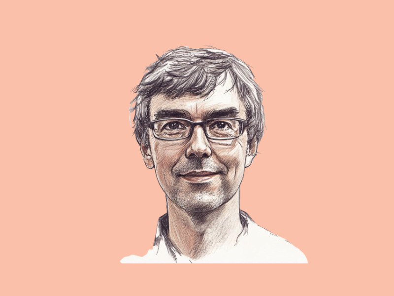 An image of Larry Page (Google Co-founder, Larry Page, is Working on a New AI Startup)