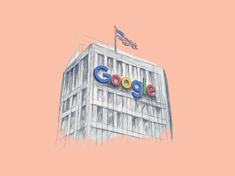 An AI-generated image of Google