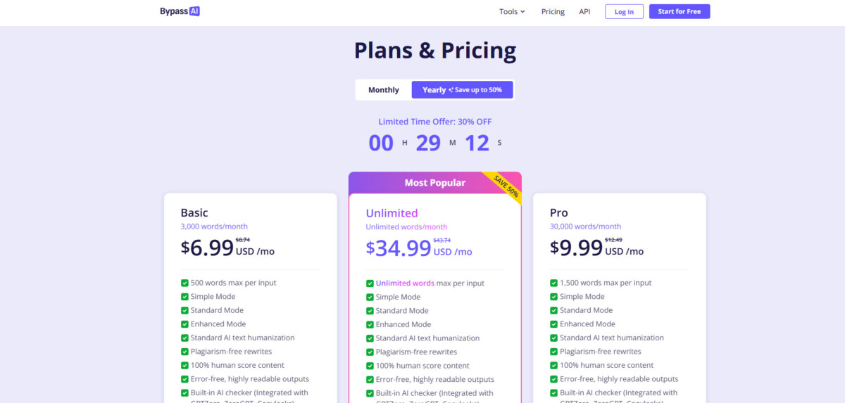 Bypass AI pricing