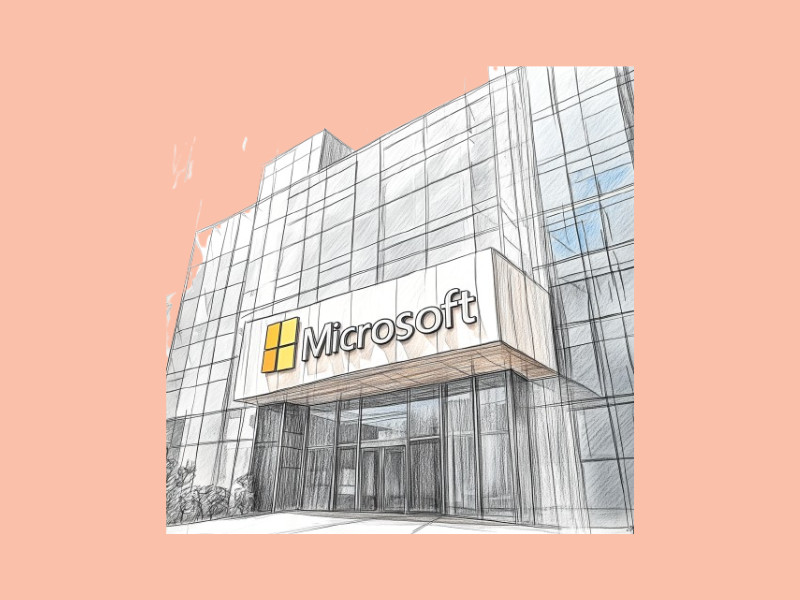 Image of the Microsoft building