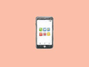 AI applications on a phone screen