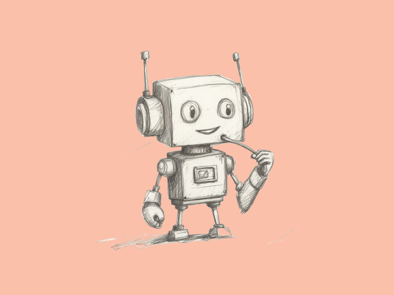 A customer service (CRM) robot