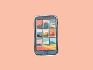 An AI generated illustration of Google Photos