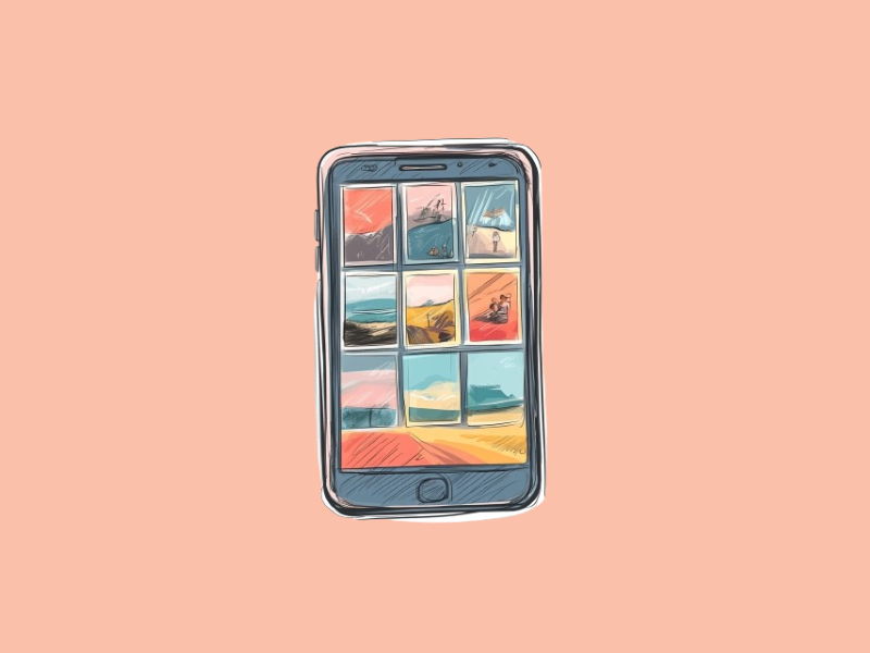 An AI generated illustration of Google Photos