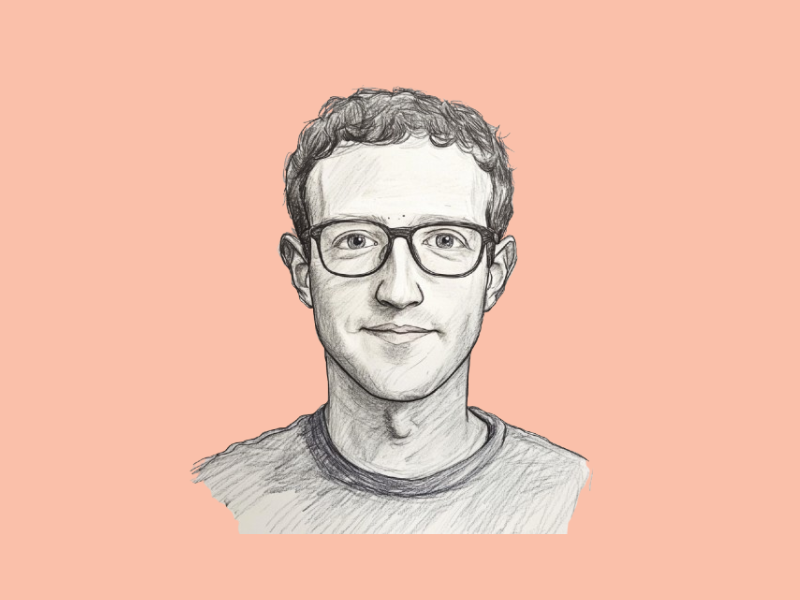 Meta CEO Mark Zuckerberg in AI glasses