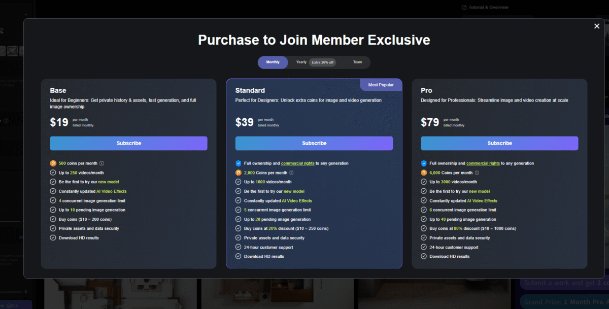 PromeAI pricing
