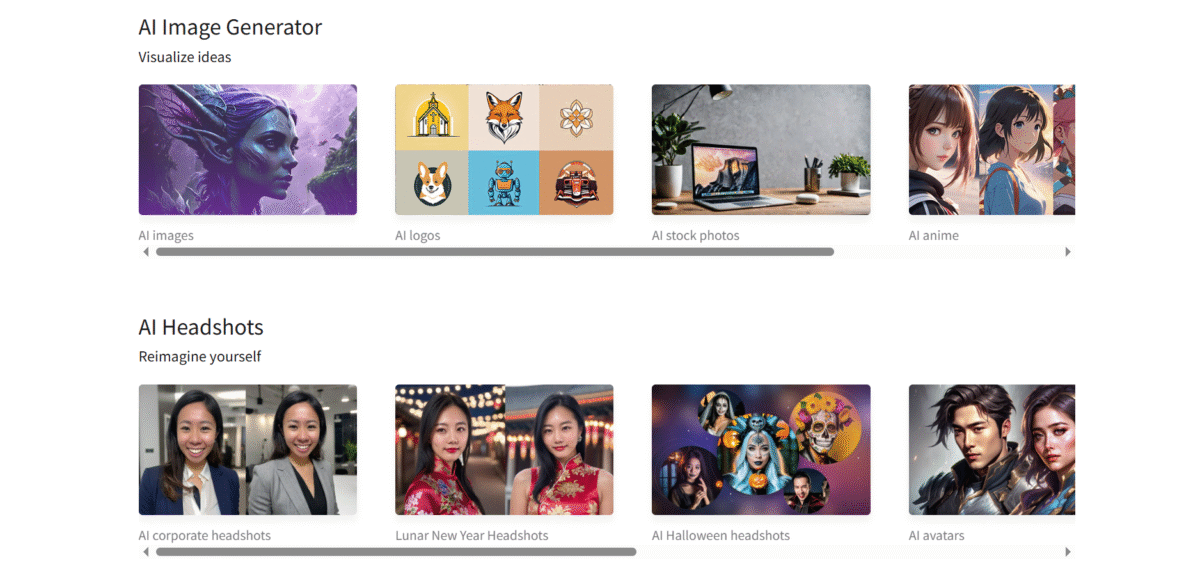Hotpot AI homepage