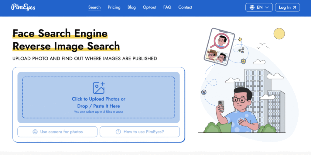 Face Search AI 