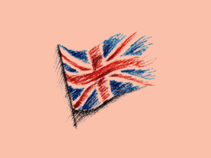 The flag of the U.K