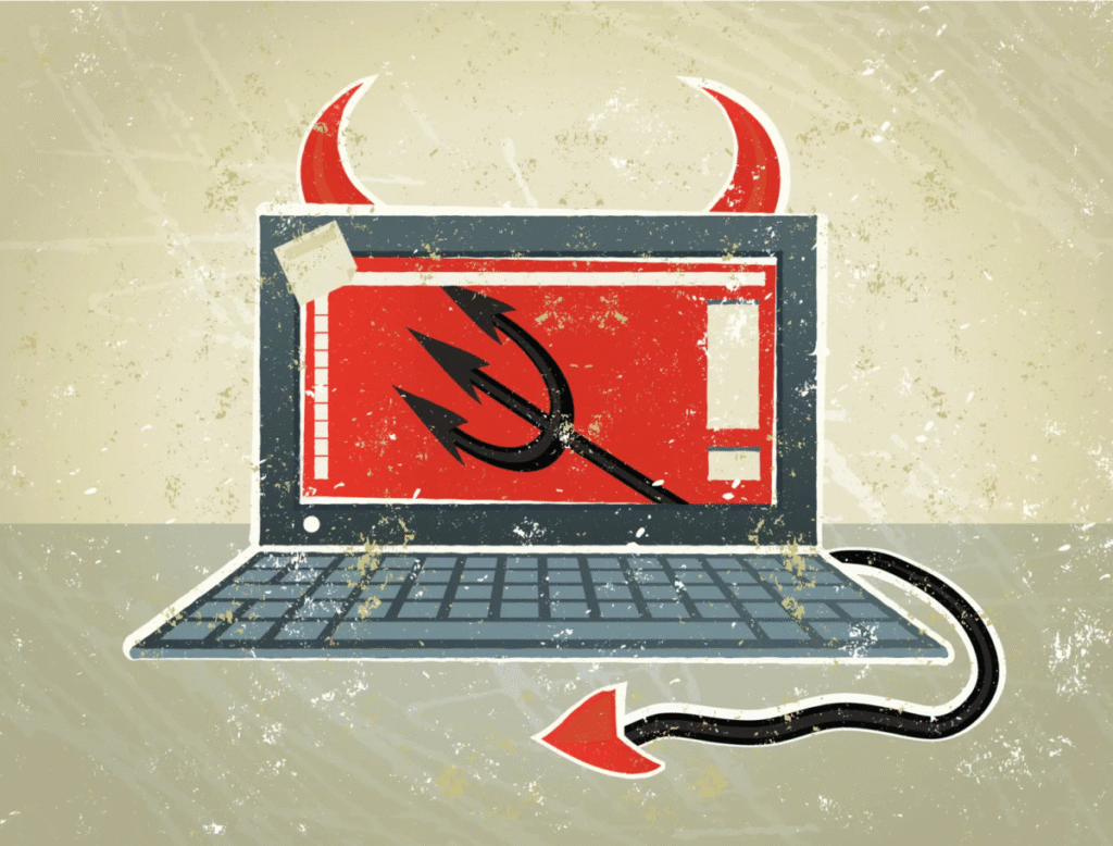 A devilish (AI) computer 