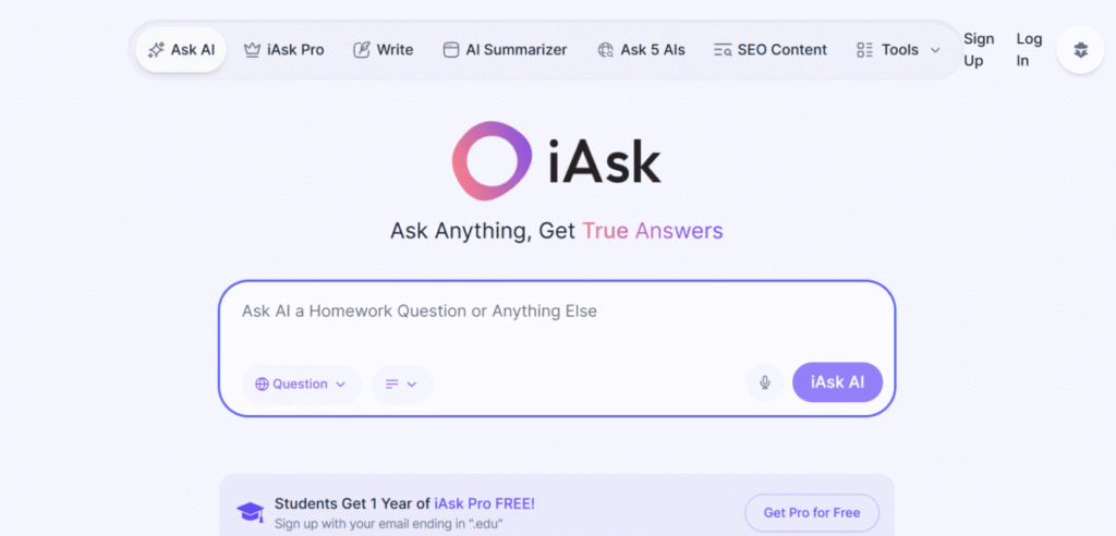 iAsk AI