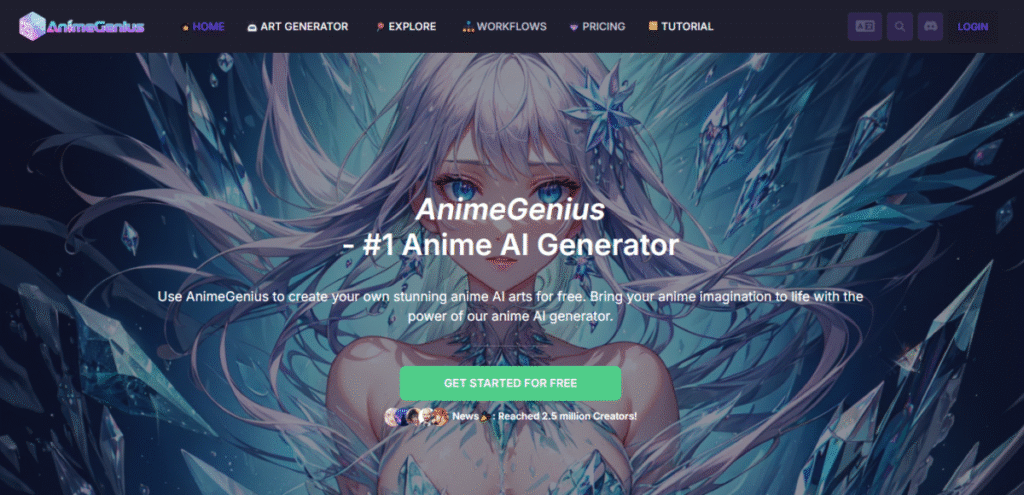 top ai anime generators