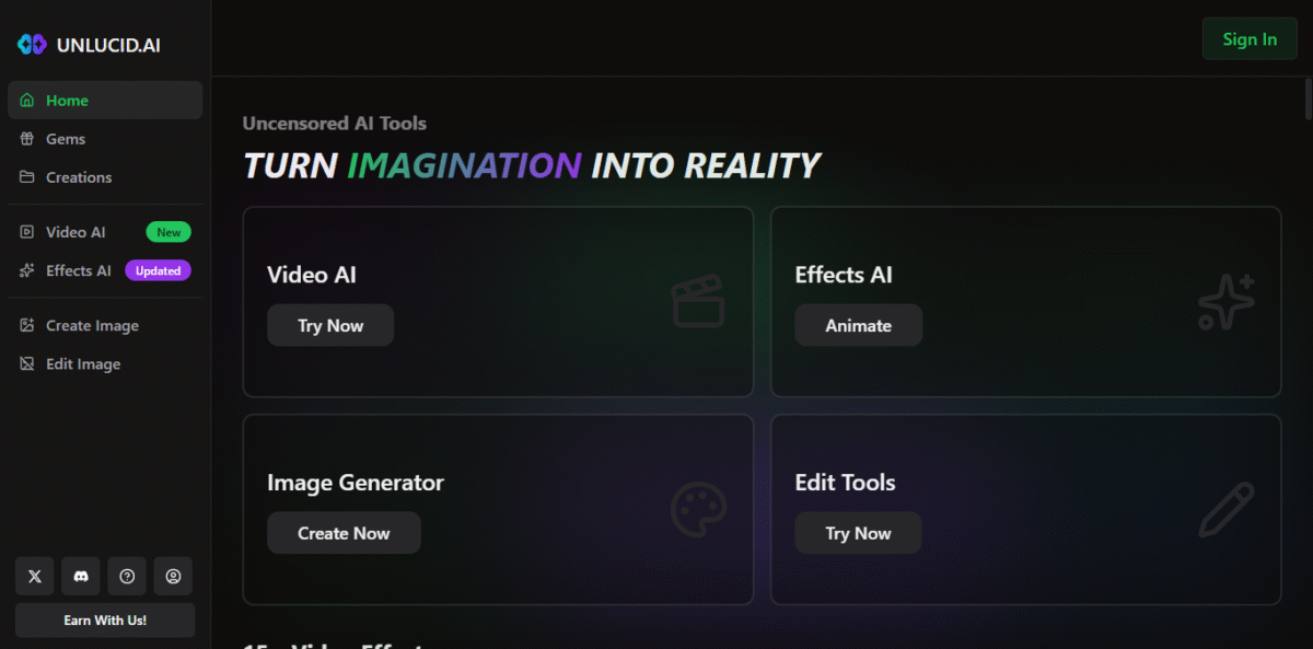 Unlucid AI