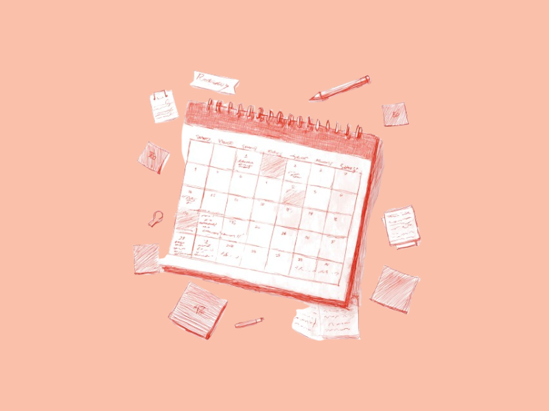 A calendar