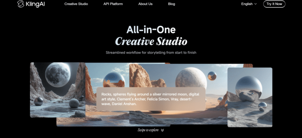 Kling AI, an Unlucid AI alternative 