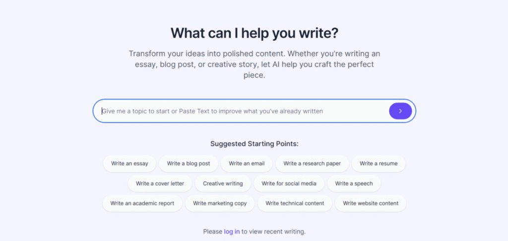 AI writer