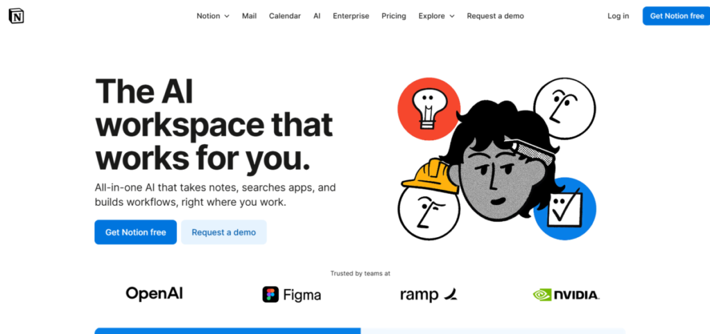 Notion AI, a Youlearn alternative