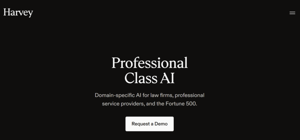 Harvey, a legal AI tool