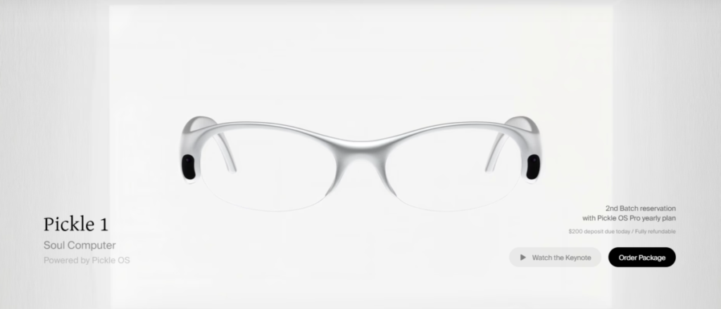 Pickle 1 Soul Computer Smart Glasses