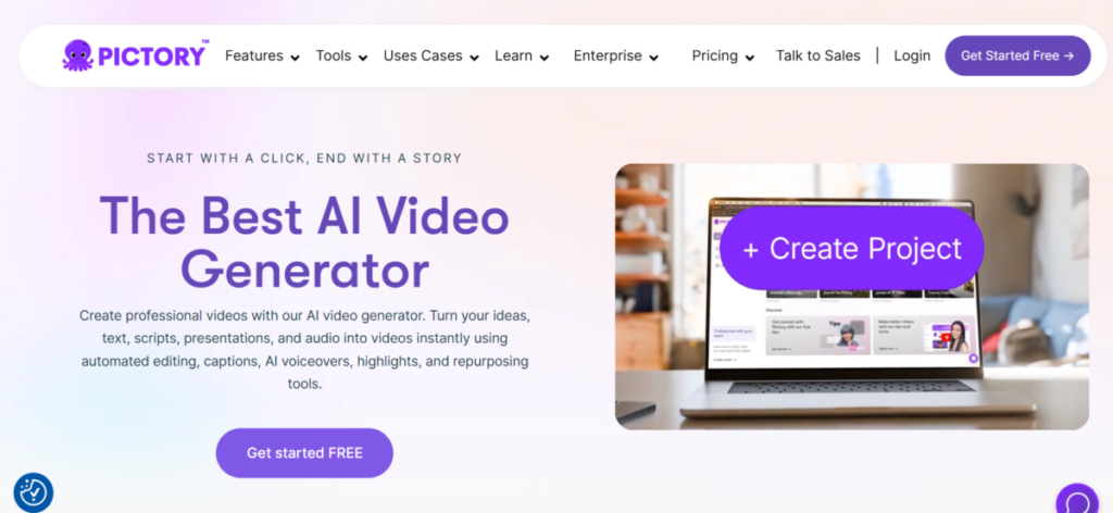 Pictory video generator