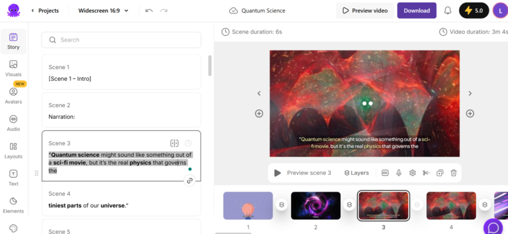 Pictory text-to-video