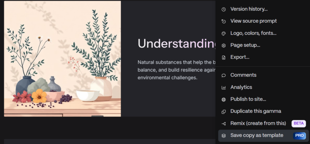Gamma AI limitations
