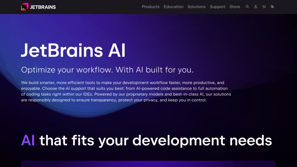 best coding assistant JetBrains AI