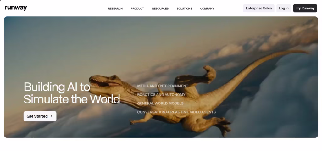 Runway ML, a top mobile photo editor