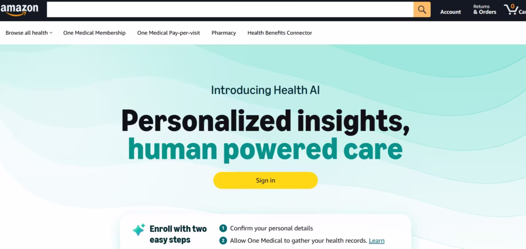 Amazon Health AI
