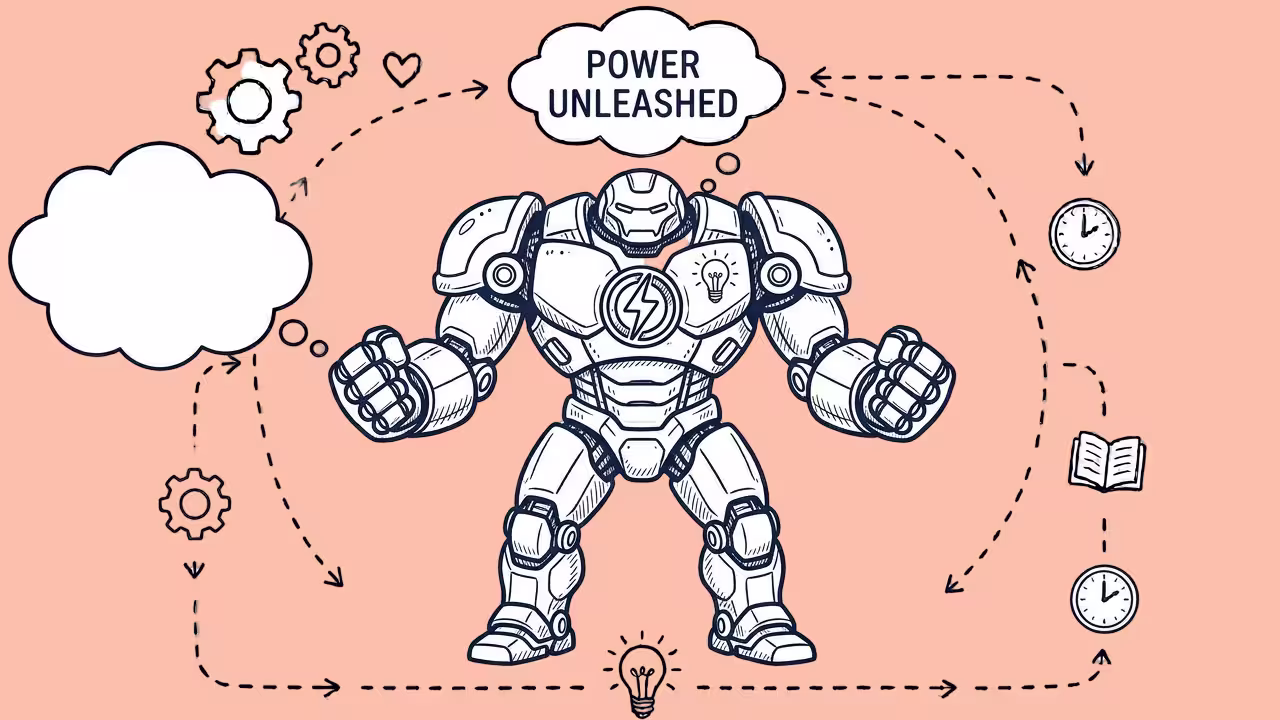 A super powerful robot