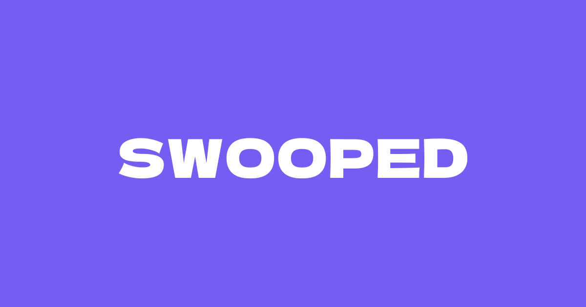 swooped logo Swooped logo