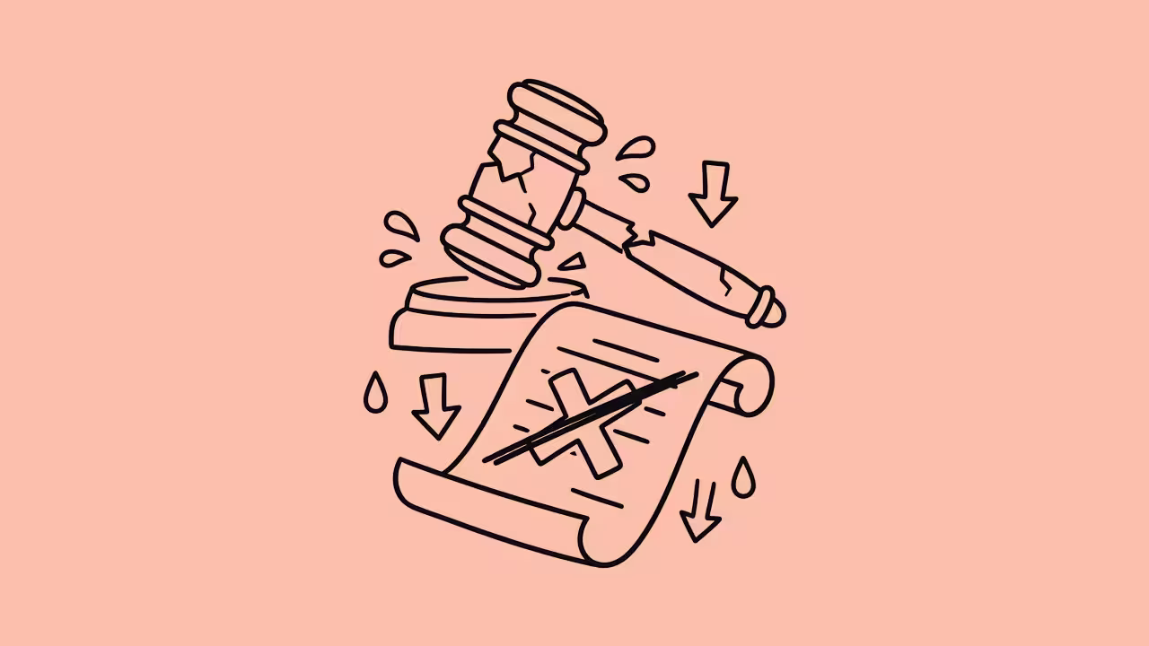 A lost lawsuit