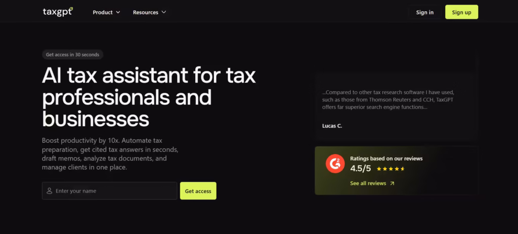 TaxGPT